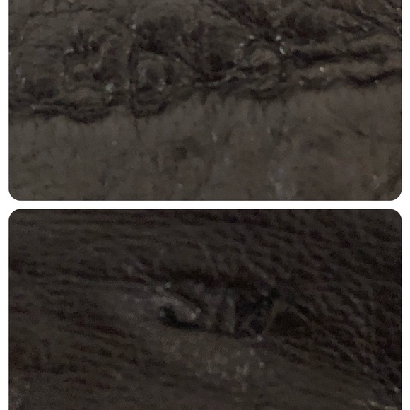 Vintage Sz S Genuine Leather Chocolate Brown Belt - Picture 12 of 12